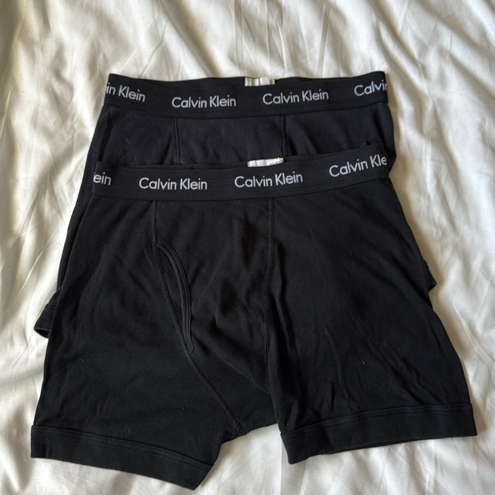 2 Calvin Klein boxer briefs